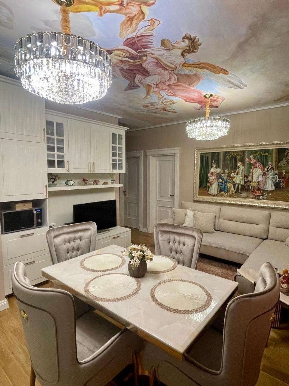 Deoni Apartment Luxury ティラナ エクステリア 写真